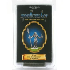Tabletop Miniatures>Elf Half-Demon Sorcerer #17-009 Classic Ral Partha Fantasy RPG Metal Figure - Your Source for Gaming Essentials
