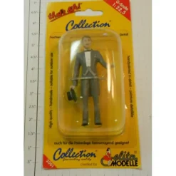 Hot Elita Modelle 10102 Bestman in Gray Suit Figure - Your Source for Gaming Essentials Trains