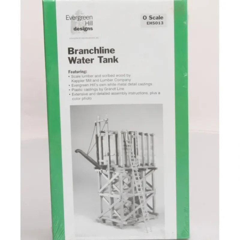 Clearance Evergreen Hill 5013 Branch Line Water Tank Craftsman Kit - Your Source for Gaming Essentials Trains