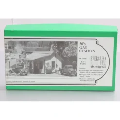 Outlet Evergreen Hill 2005 O Scale 30'S Gas Station Building Kit - Your Source for Gaming Essentials Trains