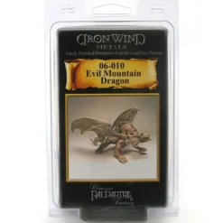 Tabletop Miniatures>Evil Mountain Dragon #06-010 Classic Ral Partha Fantasy RPG Metal Figure - Your Source for Gaming Essentials