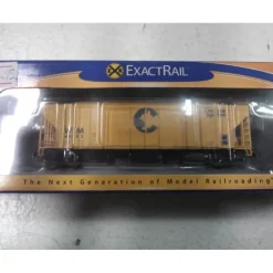 Hot ExactRail EP-80163-4 HO Chessie System PS-2CD Covered Hopper: #4683 - Your Source for Gaming Essentials Trains