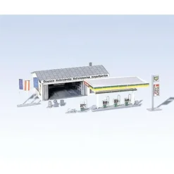 Online Faller 130345 Gas Station with Service Bay Building Kit - Your Source for Gaming Essentials Trains