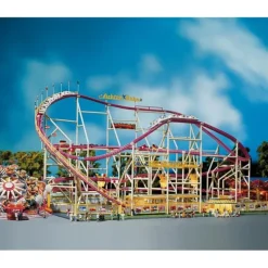 Faller 140451 HO Big Dipper Roller Coaster Motorized Building Kit - Your Source for Gaming Essentials Trains