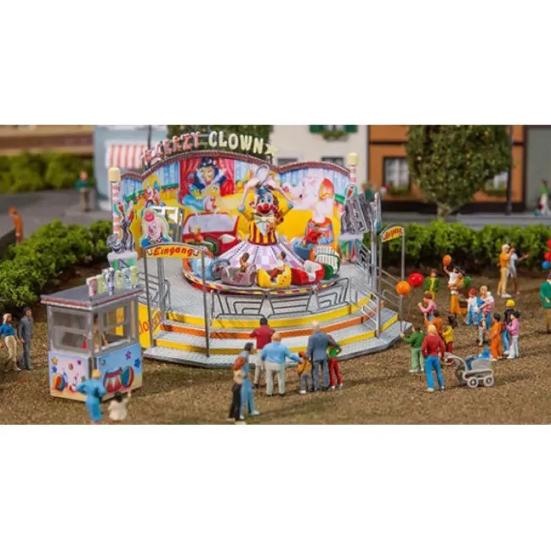 Discount Faller 140424 HO Fahrgeschaft Crazy Clown Carnival Ride Motorized Kit - Your Source for Gaming Essentials Trains