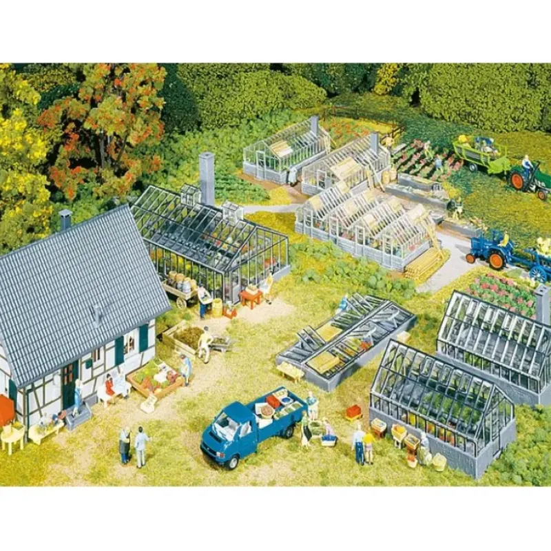 Clearance Faller 130253 HO Garden Center w/acs Building Kit - Your Source for Gaming Essentials Trains