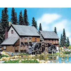 Discount Faller 130388 HO Mill Hexenloch Model Kit - Your Source for Gaming Essentials Trains