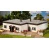 Outlet Faller 130199 HO Scale Flat-Roof Bungalow - Kit - Your Source for Gaming Essentials Trains