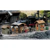 Outlet Faller 120140 HO Trackside Shanties Kit (Box of 3) - Your Source for Gaming Essentials Trains