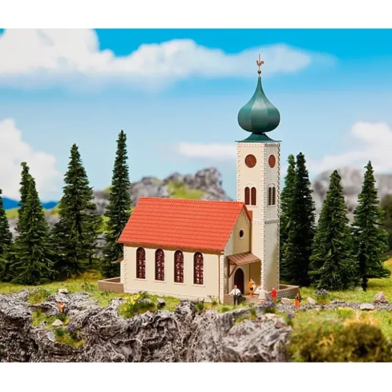 Clearance Faller 232244 Village Church - Your Source for Gaming Essentials Trains