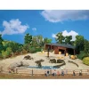 Best Faller 130565 Zoo Bison Display with Sheds and 5 Bison Figures Kit - Your Source for Gaming Essentials