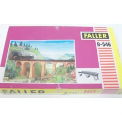 New Faller B-546 HO Scale Brick Trestle Bridge Kit - Your Source for Gaming Essentials Trains