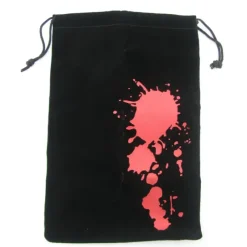 Dice-Fantasy Flight Supply Drawstring Dice Bag - Blood - Your Source for Gaming Essentials