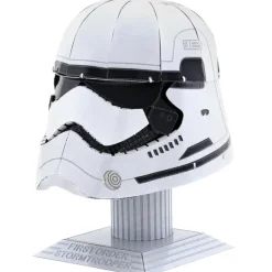 Toys-Fascinations First Order Stormtrooper Helmet Unassembled Color 3D Metal Model - Your Source for Gaming Essentials