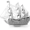 Toys-Fascinations ICONX Black Pearl Ship Laser Cut 3D Metal Model Kit - Your Source for Gaming Essentials