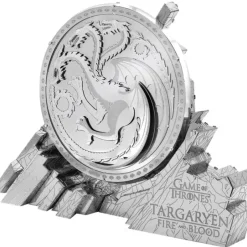 Toys-Fascinations ICONX Game of Thrones Targaryen Sigil Unassembled 3D Metal Model - Your Source for Gaming Essentials