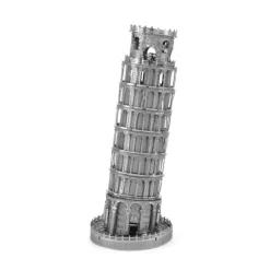 Toys-Fascinations ICONX Leaning Tower of Pisa Laser Cut 3D Metal Model Kit - Your Source for Gaming Essentials
