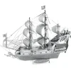 Toys-Fascinations ICONX Queen Anne's Revenge Ship Laser Cut 3D Metal Model Kit - Your Source for Gaming Essentials