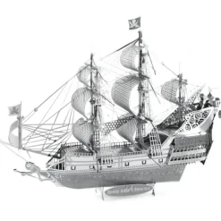 Toys-Fascinations ICONX Queen Anne's Revenge Ship Laser Cut 3D Metal Model Kit - Your Source for Gaming Essentials