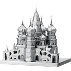 Toys-Fascinations ICONX Saint Basil's Cathedral Laser Cut 3D Metal Model Kit - Your Source for Gaming Essentials