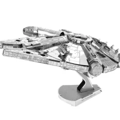 Toys-Fascinations ICONX Star Wars Millennium Falcon Laser Cut 3D Metal Model Kit - Your Source for Gaming Essentials