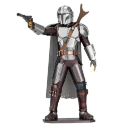 Toys-Fascinations ICONX Star Wars The Mandalorian Laser Cut 3D Metal Model Kit - Your Source for Gaming Essentials