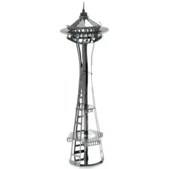 Toys-Fascinations Metal Earth Space Needle Laser Cut 3D Metal Model Kit - Your Source for Gaming Essentials