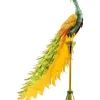 Toys-Fascinations Metal Earth Peacock Laser Cut Unassembled Color 3D Metal Model Kit - Your Source for Gaming Essentials
