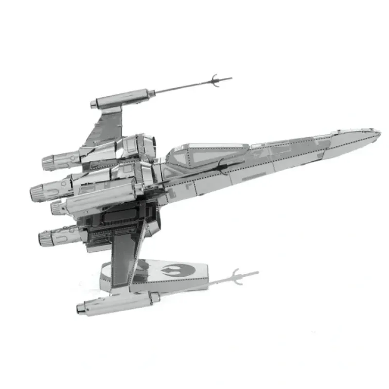 Toys-Fascinations Metal Earth Poe Dameron's X-Wing Fighter Laser Cut 3D Metal Kit - Your Source for Gaming Essentials