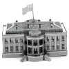Toys-Fascinations Metal Earth White House Laser Cut 3D Metal Model Kit - Your Source for Gaming Essentials