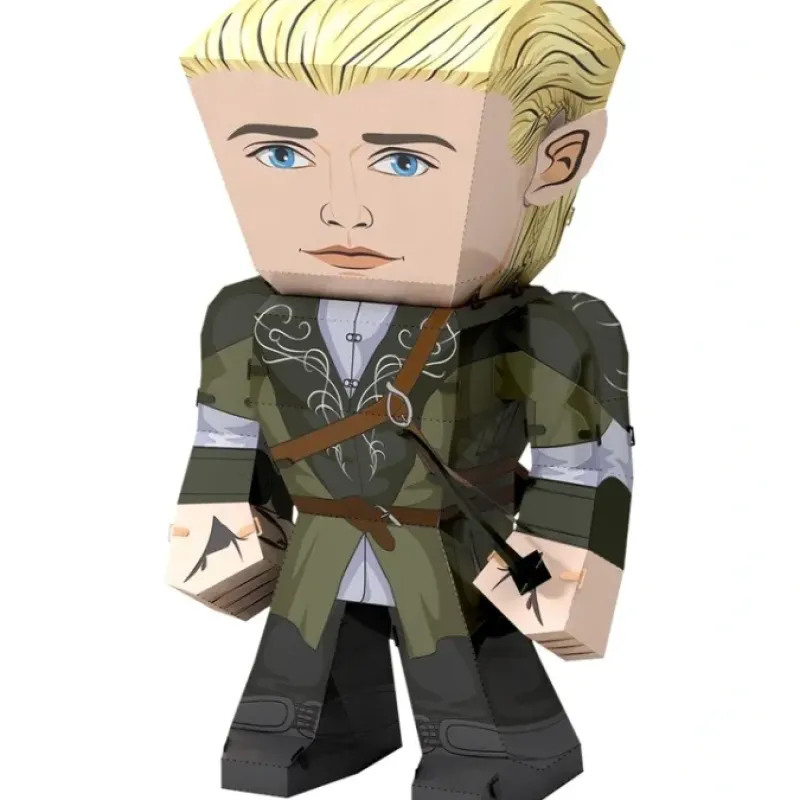 Toys-Fascinations Metal Earth Legends Lord of the Rings Legolas 3D Metal Model Kit - Your Source for Gaming Essentials