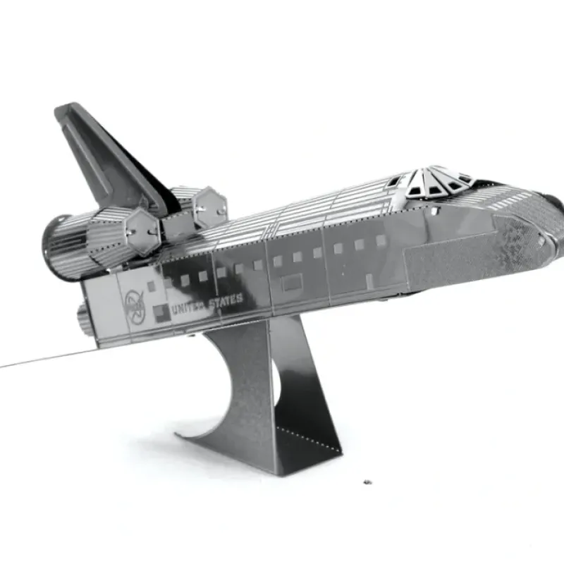 Toys-Fascinations Metal Earth NASA Space Shuttle Discovery Laser Cut 3D Metal Kit - Your Source for Gaming Essentials