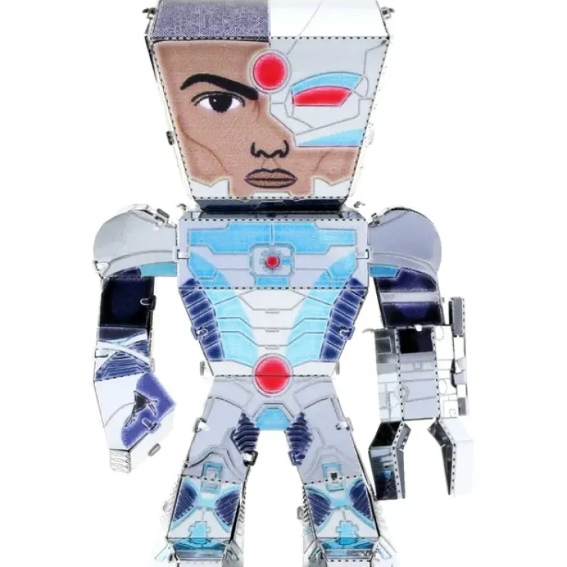 Toys-Fascinations Metal Earth Legends Cyborg Laser Cut Color 3D Metal Model Kit - Your Source for Gaming Essentials