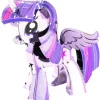 Toys-Fascinations Metal Earth My Little Pony Twilight Sparkle Color 3D Metal Kit - Your Source for Gaming Essentials