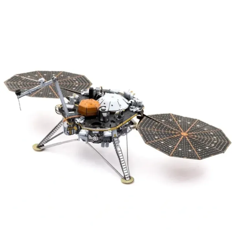 Toys-Fascinations Metal Earth InSight Mars Lander Unassembled 3D Metal Model Kit - Your Source for Gaming Essentials