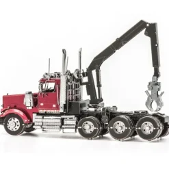 Toys-Fascinations Metal Earth Western Star 4900 Log Truck Laser Cut 3D Metal Model - Your Source for Gaming Essentials