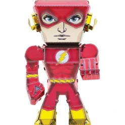 Toys-Fascinations Metal Earth Legends The Flash Laser Cut Color 3D Metal Model Kit - Your Source for Gaming Essentials
