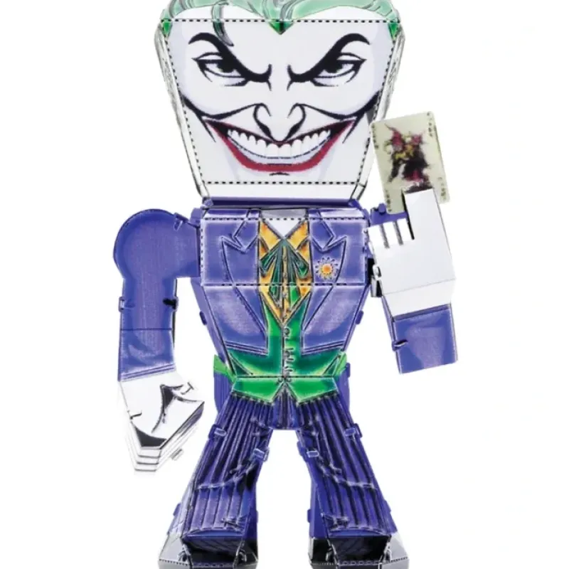 Toys-Fascinations Metal Earth Legends The Joker Laser Cut Color 3D Metal Model Kit - Your Source for Gaming Essentials