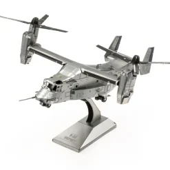 Toys-Fascinations Metal Earth V-22 Osprey Laser Cut 3D Metal Model Kit - Your Source for Gaming Essentials