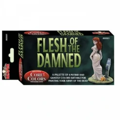 Tabletop Miniatures>Fast Palette MSP Paint Set (6 Bottles) #09901 - Flesh of the Damned - Your Source for Gaming Essentials