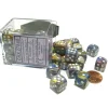Dice-Festive 12mm D6 Chessex Dice Block (36 Dice) - Carousel with White Pips - Your Source for Gaming Essentials