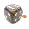 Dice-Festive 50mm Huge Large D6 Chessex Dice, 1 Piece - Carousel with White Pips - Your Source for Gaming Essentials
