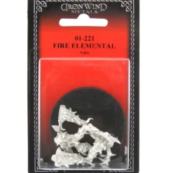Tabletop Miniatures>Fire Elemental #01-221 Classic Ral Partha Fantasy RPG Metal Figure - Your Source for Gaming Essentials