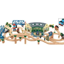 Hot Fisher Price Y4474 Thomas & Friends Series Tidmouth Sheds Deluxe Set - Your Source for Gaming Essentials Trains