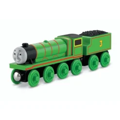 New Fisher Price Y4072 Thomas & Friends Wooden Railway Henry the Green Engine - Your Source for Gaming Essentials Trains