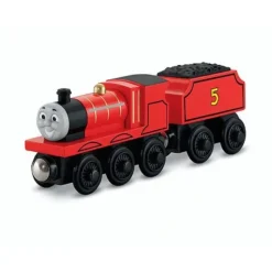 Fisher Price Y4070 Thomas & Friends Wooden Railway James Steam Locomotive - Your Source for Gaming Essentials Trains