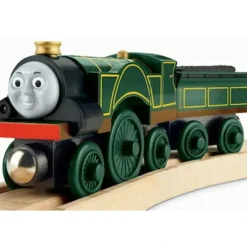 New Fisher Price Y4407 Thomas & Friends Wooden Railway Talking Emily - Your Source for Gaming Essentials Trains