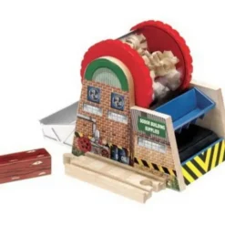 Outlet Fisher Price Y4094 Thomas & Friends Wooden Railway Wood Chipper - Your Source for Gaming Essentials Trains