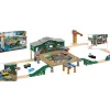Hot Fisher Price Y4496 Thomas & Friends Wooden Railway Brendam Bay Shipping Set - Your Source for Gaming Essentials Trains