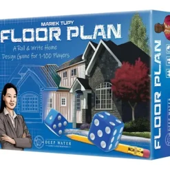 Board Games-Floor Plan, A Roll & Write Home Design Game - Your Source for Gaming Essentials